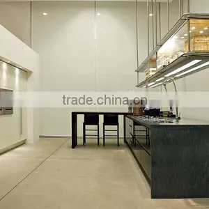 Modern Style Laminate Carcass and Lacquer Door Kitchen Cabinet 2016 thumbnail-1