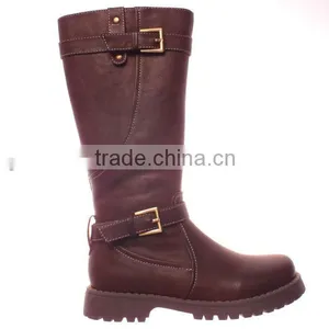 Fashion Long Boots for Girls Strap Buckle Decoration 2014 thumbnail-1