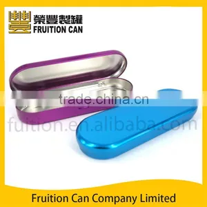 Oval Shaped Tin Pencil Case thumbnail-1