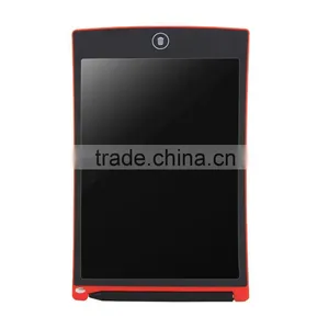 Red Portable 8.5" LCD Writing Pad, Notepad Electronic Pen Drawing Graphics Tablet, Digital Handwritten Handwriting Board thumbnail-2