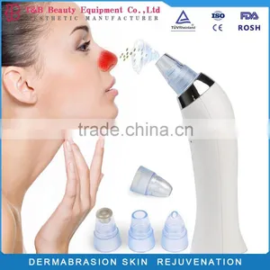 Mini 4 Heads Diamond Dermabrasion Vacuum Pore Dead Skin Removal Device thumbnail-1