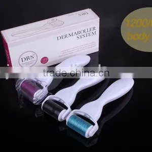 600/1200 Needles Drs Derma Roller Mesoroller Stainless Steel Dermal Roller Body thumbnail-1