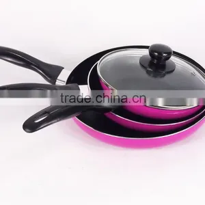 New Style Pink Aluminum Non-Stick Frying Pan As Seen On Tv thumbnail-2