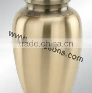 Fancy Brass New Urns for Home Used | Antique Metal Brass Urns | Cremation Used Urns thumbnail-4