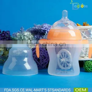2016 BPA Free Silicone Baby Bottle High Quanlity Nursing Bottle thumbnail-1