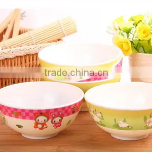Colorful Plastic Bowl for Children thumbnail-4