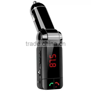 Car Handsfree Calling Usb Bluetooth fm Transmitter thumbnail-5