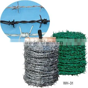 High Quality Low Carbon Steel Barbed Wire thumbnail-1