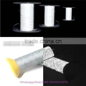 High Quality Polyester Exquisite Reflective Embroidery 3mm Yarn Thread thumbnail-3