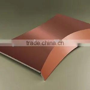 4mm Outdoor Copper Aluminium Composite Wall Panel thumbnail-1