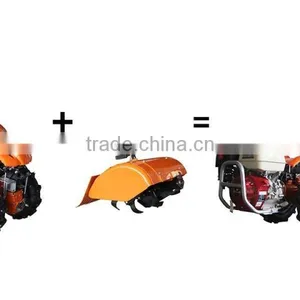 Italy Two Wheel Farm Tractor, Gear Drive, Waking Tractor thumbnail-2