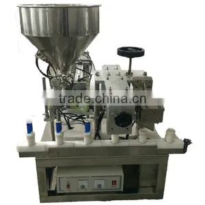 NF-20B Semi Automatic Aluminum Plastic Tube Filling Sealing Machine, Manual Tube Filler thumbnail-3