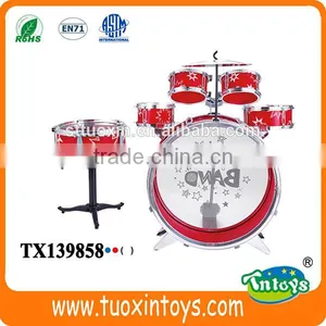 Musical Jazz Drum Set Children Music Instrument 5 Drums thumbnail-6