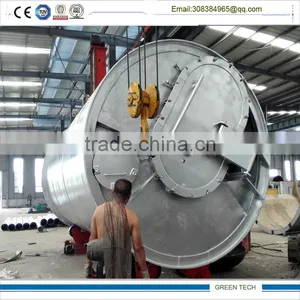 Engineer Oversea Service Avaliable Waste Tyre Recycling to Oil Energy Pyrolysis Machine thumbnail-4