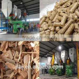 Briquette Shape Wood Pellet for Sale /tone Price in Pele and Wood Pellet Machine thumbnail-1