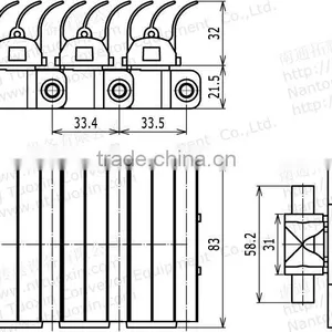 Flexible Chains 7100G,Table Top Chains for Processing Machinery thumbnail-6