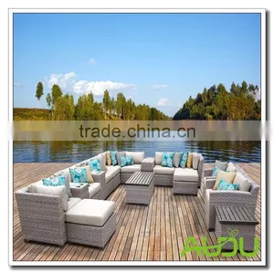 Audu Aluminium Plastic Wood Set Garden Furniture Outdoor thumbnail-1