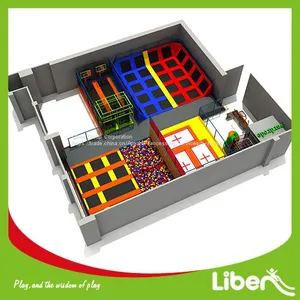 Kids Fun Indoor Trampoline Park Basketball thumbnail-1