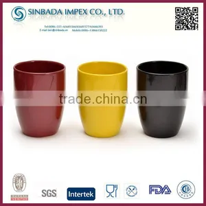 Factory P13016G Ceramic Cheap Bright Color Flower Pot For Garden thumbnail-2