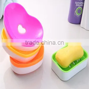 N172 High Quality Plastic Heart Shaped Soap Box thumbnail-1