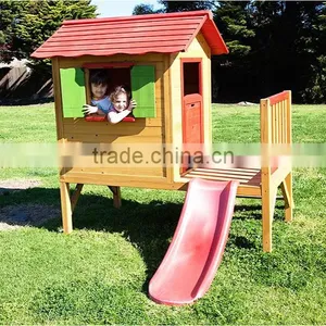 Quality Big Cubby House Slide for Kids thumbnail-2