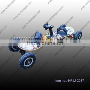 Adult Wireless Remote Control Electric Skateboard Fashion Leisure Transport 4 Wheel Scooter thumbnail-1