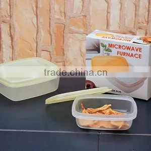 Plastic Food Container Set of 2 Pcs thumbnail-1