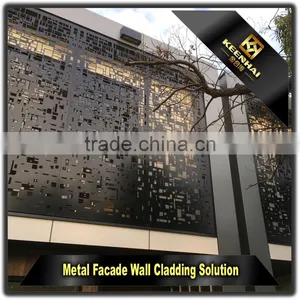 Facade Panel Perforated Aluminium Panel Outdoor Decorative Wall Panel thumbnail-3