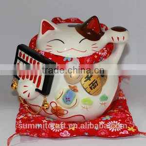 Wholesale Japanese Lucky Cat Money Box thumbnail-2