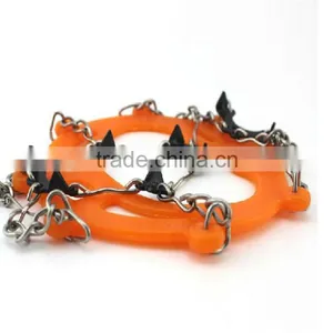 Factory Price Snow Silicon Shoe Grips ,Winter Safety Silicone Shoes, Anti Slip Shoe Grips for Ice and Snow thumbnail-2