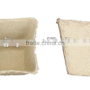 Fibergrow Nursery Pots/6cm Square Fiber Pots thumbnail-1