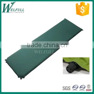 Green Self Inflatable Air Mattress Cushion thumbnail-1