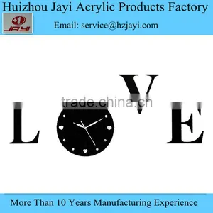 DIY LOVE Letter Gift Clock Diy Wall Clock Kits thumbnail-1