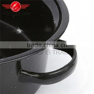 Longfei 2016 Hot Selling Roaster Pot, Ceramic / Enamel Turkey Pot,Oval Roaster Pot thumbnail-4