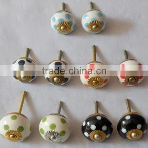 Mix Design Unique Hand Painted Drawer Knobs thumbnail-3