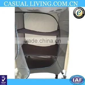 3 Tier Portable Camping Cabinet With Storage thumbnail-3