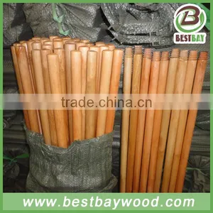 Varnish Coated Wooden Broom Stick thumbnail-1