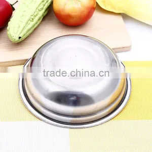 OEM Service Multi-functionThickening Stainless Steel Soup Dish Bowl thumbnail-6