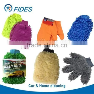 Customized Microfiber Wash Mitt , Chenille Mitt, Microfiber Car Wash Mitt thumbnail-1