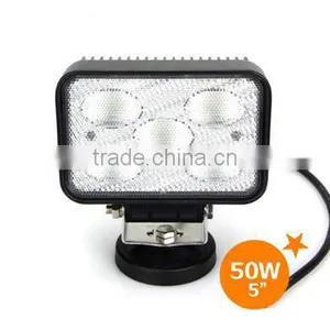 4x4/4wd/offroad 5" 50watt Flood Beam Led Work Light/led Worklight/led Light Lamp thumbnail-1