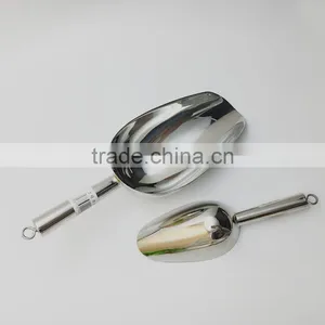 12ounce Multi Function Stainless Steel Ice Bucket Scoop Sugar Scoop Wholesale thumbnail-2