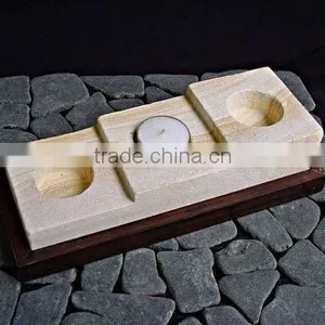 STONE CANDLE HOLDER thumbnail-1