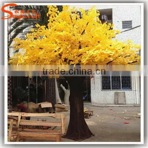 Guangzhou Supplier Artificial Maple Tree Life Size Fake Tree Artificial Maple Tree thumbnail-3