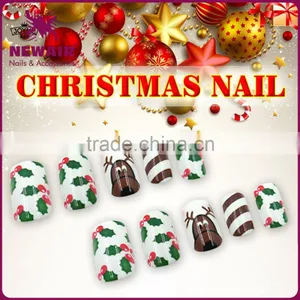 NEWAIR Popular Full Cover Christmas Free Fake Nails thumbnail-5