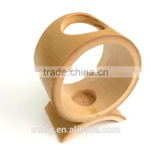 House Decoration Beautiful Bamboo Candle Holders thumbnail-1