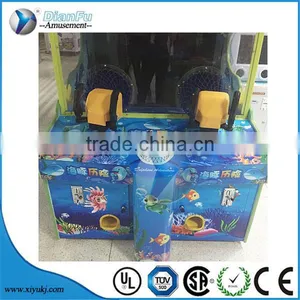 2016 Hot Sale Dolphins Adventure Game Machine, Ball Shooting Game Machine, Shooting Kids Arcade Games Machine thumbnail-3