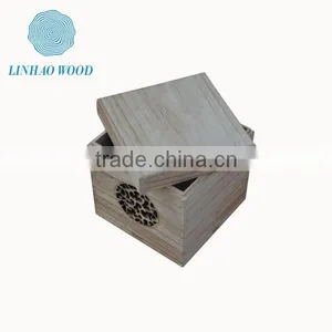 Factory Price Handmade Customized Engraved Wooden Tea Box thumbnail-1