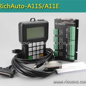 Richauto A11 CNC Handle DSP Controller System for 3 Axis CNC Router Control thumbnail-1