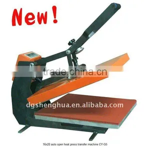Semi-automatic Heat Press Machine,tshirt, Jersey, Mouse Pad, Poster Sublimation Transfer Printing thumbnail-1
