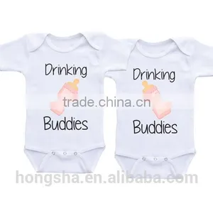 Newborn Baby Clothes Infant Toddlers Clothing Baby Onesie HSJ2238 thumbnail-3